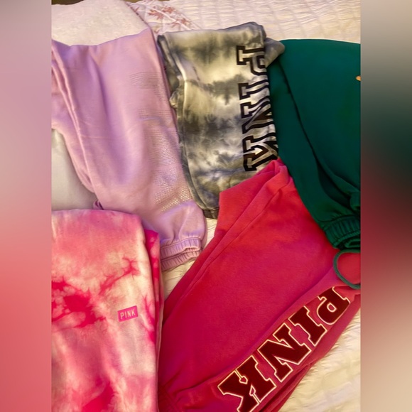 PINK VS XS-M SWEATPANTS BUNDLE - Picture 7 of 11